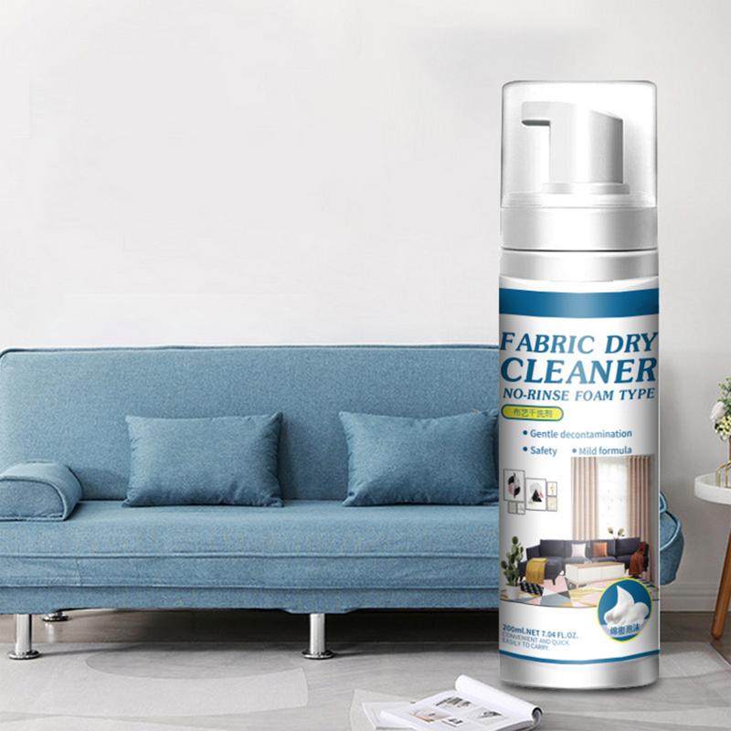 200ml Powerful Stain Sofa Cleaning Foam Household Multifunctional Carpet deep Cleaner Water-free Fabric Refresher Spray
