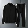 Men's 2025 Cotton Tracksuit: Breathable Long Sleeve Fashion Jacket & Casual Running Top