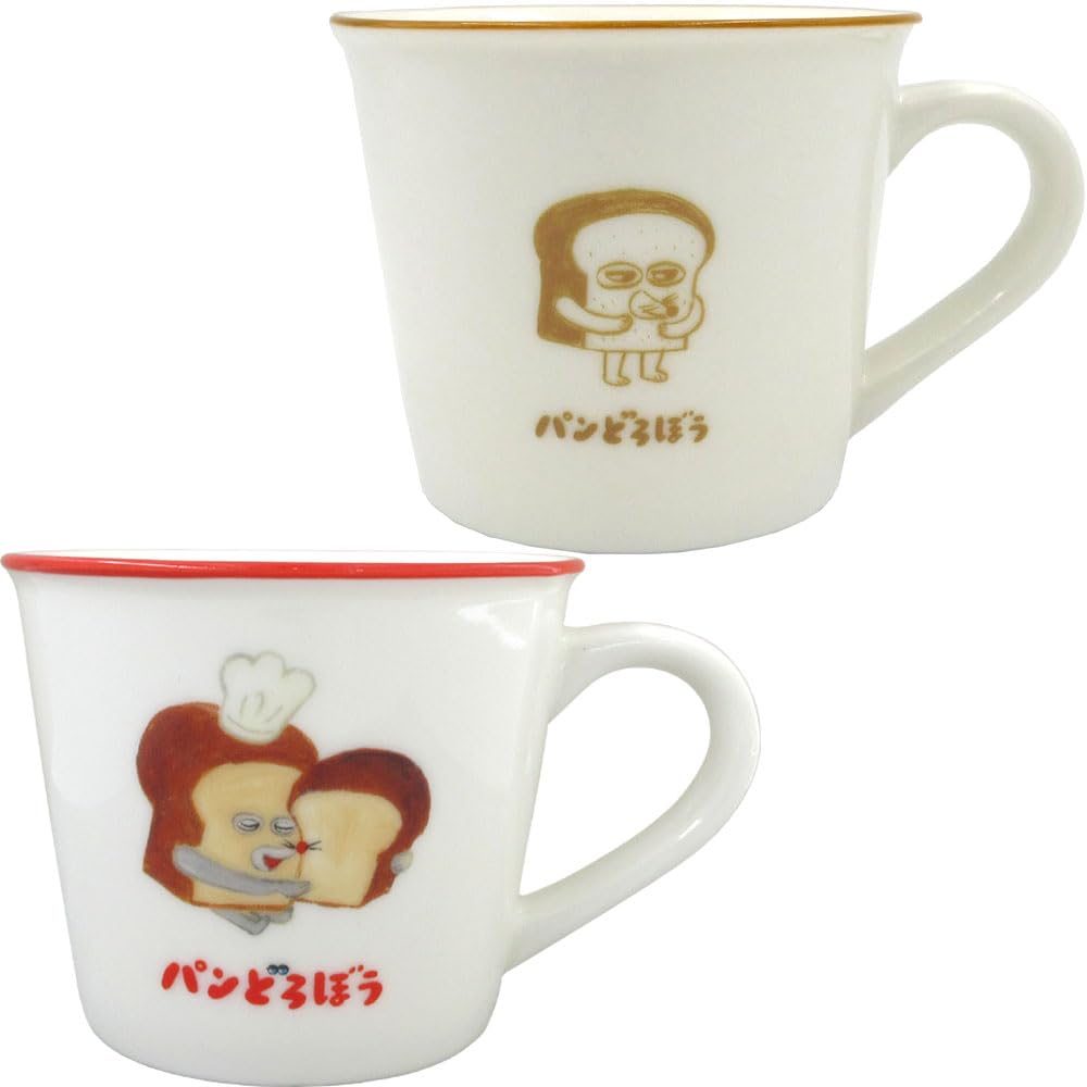 Bread Thief Color Line Mug Various Bread Designs -