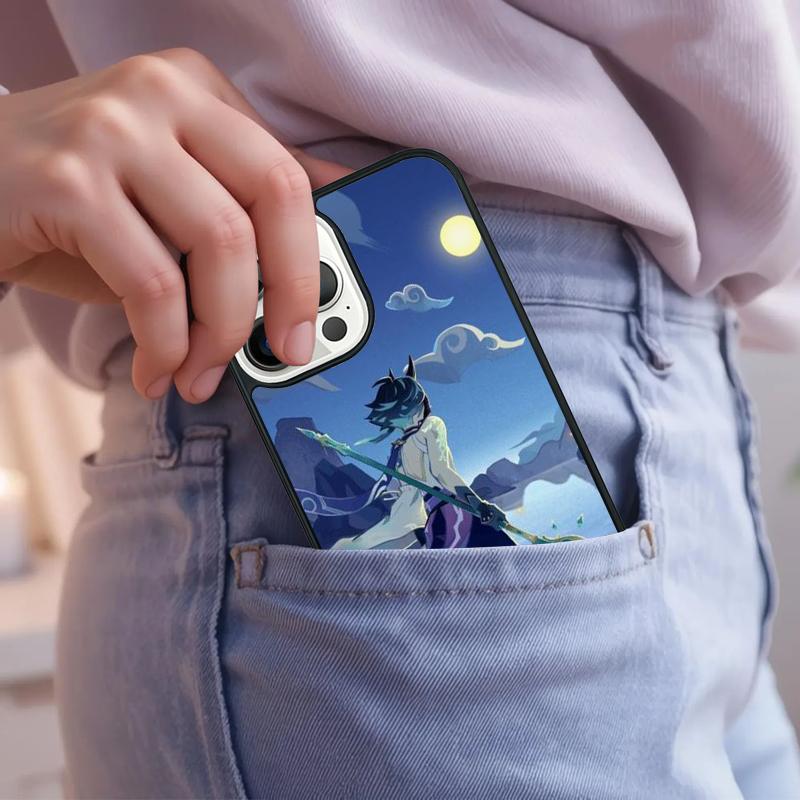 Xiao Genshin Impact Handyhülle Für iPhone 17 Air 15 16e 14 13 Pro Max Hülle 12 11 Pro Max PLUS cover