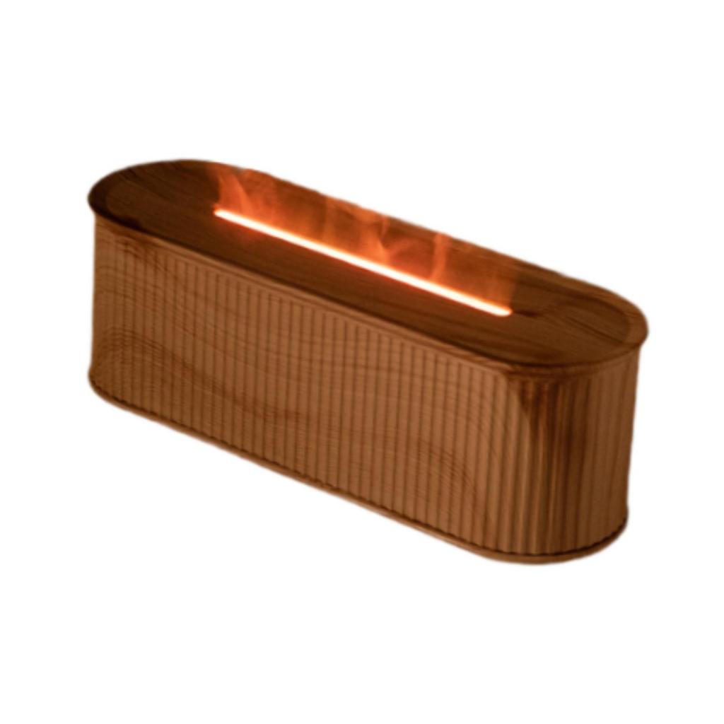 USB Bunter Flammen Ätherische Öle Diffusor für Zuhause Büro Timing-Funktion