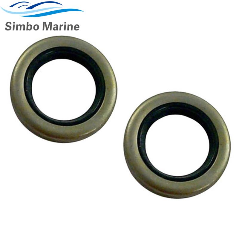 2pcs Oil Seal 329923 for Johnson Evinrude Mariner Outboard Motor Sierra 18-2062 GLM 86250