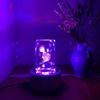 Mute Display Turntable Automatic Revolving Platform Art Ornament Bases Crystal Display Stand