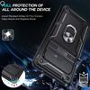 Protective Cases for Google Pixel 9 8 6 Pro with Slide Camera Protector 2 In 1 Phone Case with Kickstand Cover Funda Pixel Shell