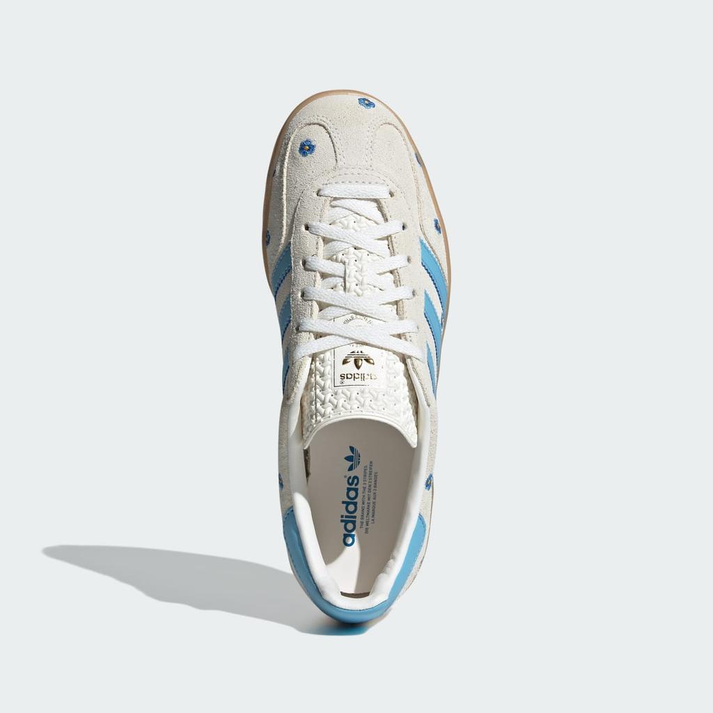 adidas Gazelle Indoor IF4491 Unisex Originals Sneakers Cloud White / Light Blue / Gum