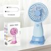 Cartoon USB Rechargeable Portable Handheld Mini Fan for Students with Customizable Logo