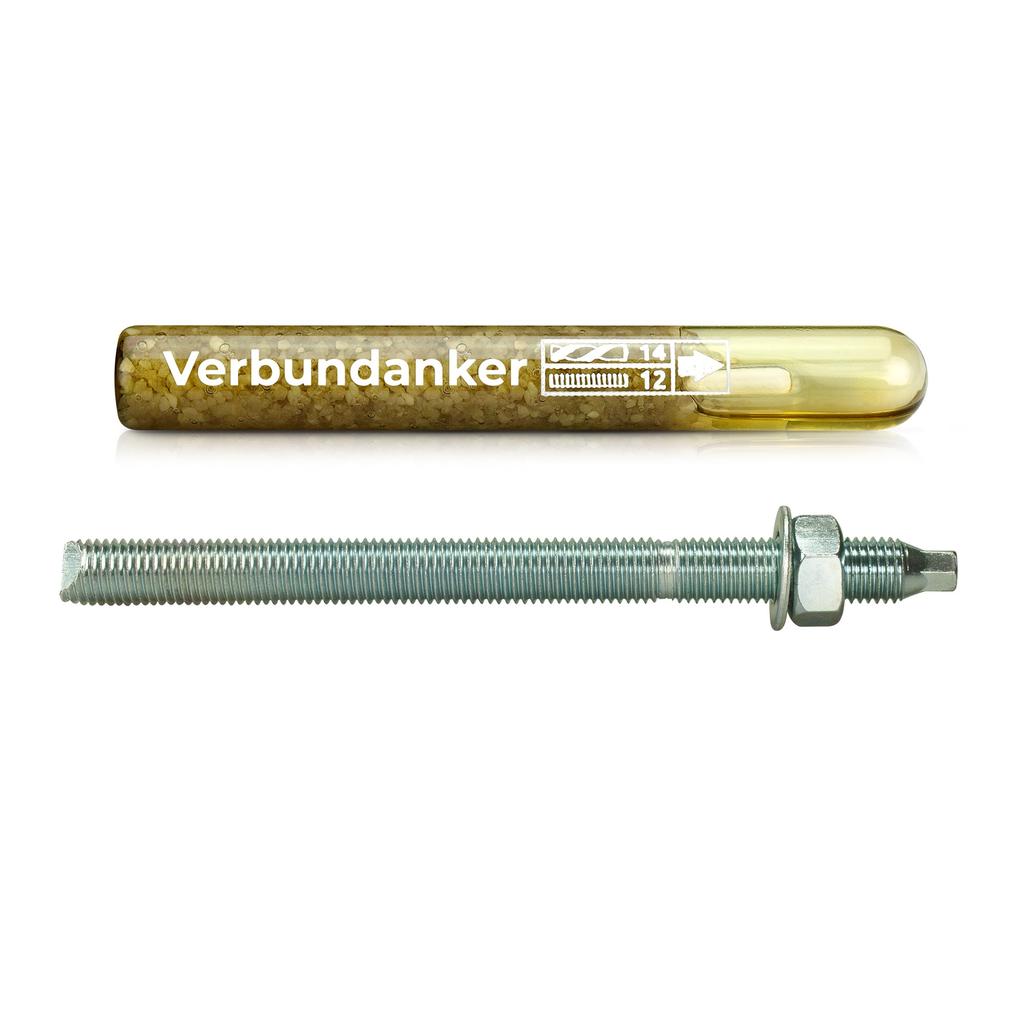 IsolBau Chemical Anchor M12 + Threaded Rod M12 x 220mm ETA
