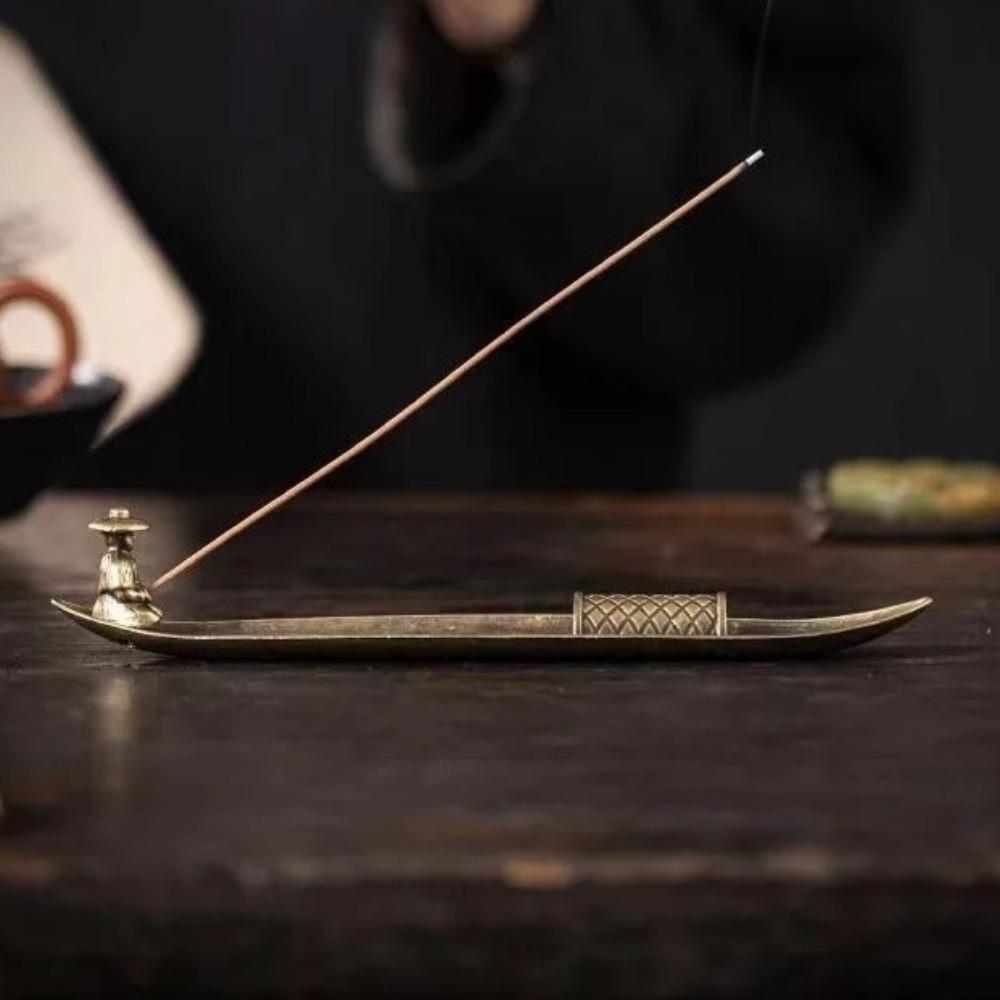 Ancient Style Incense Stick Holder Metal Aromatherapy Ornament  Home Interior Decoration