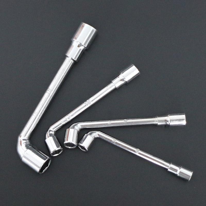 Premium Qualität L-förmiger Außensechskant-Schraubenschlüssel Nuss-Treiber 6-24mm Doppelte Enden 19 Größenoptionen