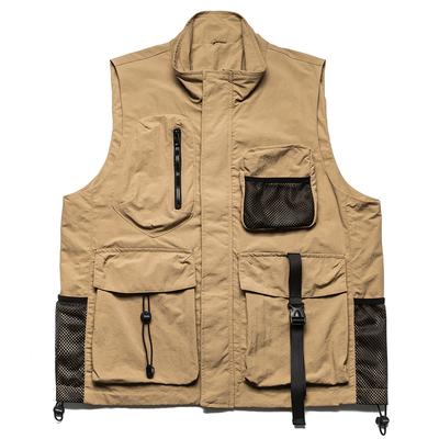 Fashion Men's Summer Vest Vintage Outdoors Sleeveless Coats Men Outerwears