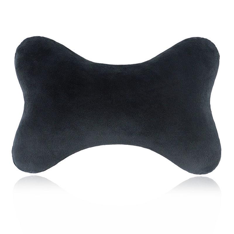 

Memory Foam Car Neck and Backrest Pillow - Business Style Car Interior Accessory Purple