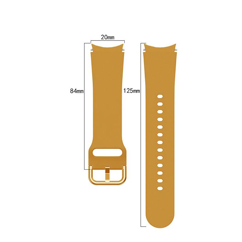 For Samsung Galaxy Watch 5 Pro 45mm/40mm/44mm Silicone Strap SM-R900/R910/R925 Multicolored Wristband