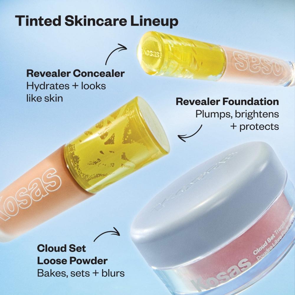 Kosas Cloud Set Loses Transparentes Talkfreies Puder 0,7 oz 20 g