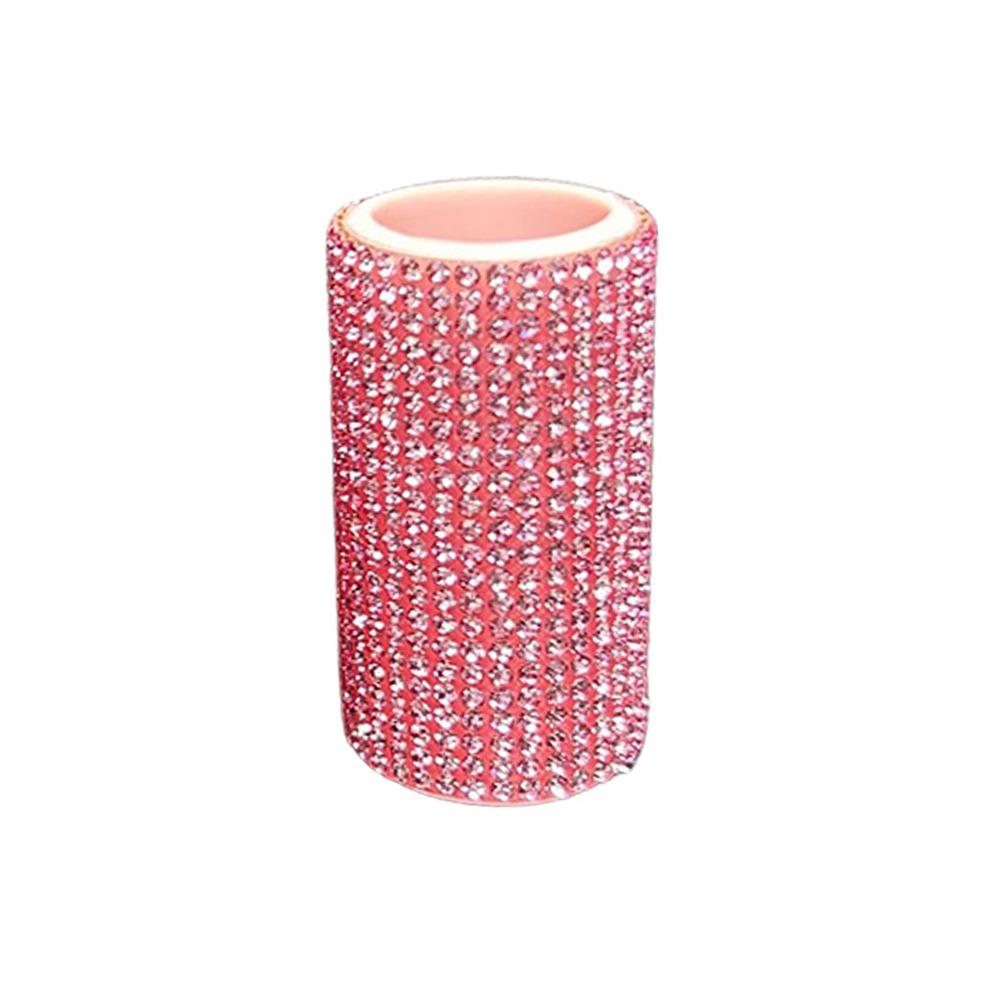 Silicone Car Chapstick Holder Rhinestone Cosmetic Holder NEW Lip Balm Storage  Car Interior