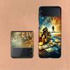Trading Gold Contracts for Difference Phone Case For Samsung Z Flip 6 7 5G Galaxy Z Flip 5 4 3 5G Cases Shockproof Hard Cover TP