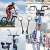 Bike Mirror Bike Handlebar Rearview Mirror Rotatable And Adjustable Wide Angle Rear View Shockproof Convex Mirror Universal