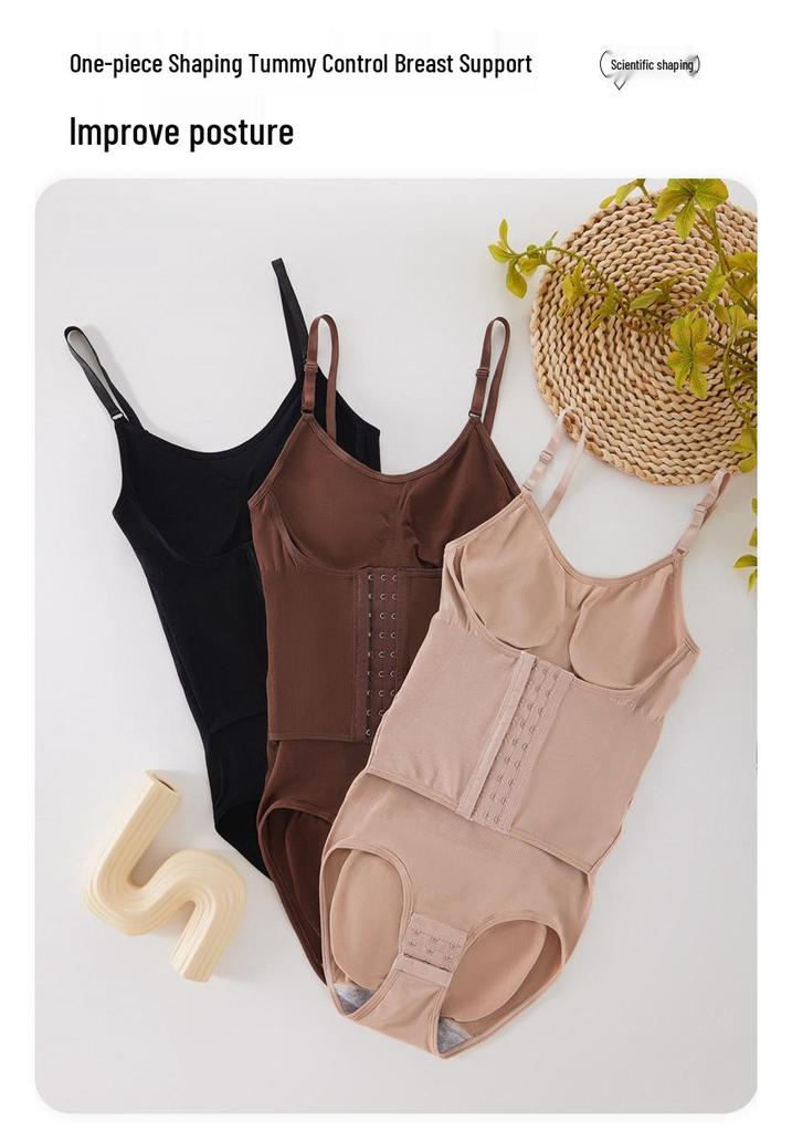 European Cross-Border Body Sculpting Seamless Tummy Control Bodysuit