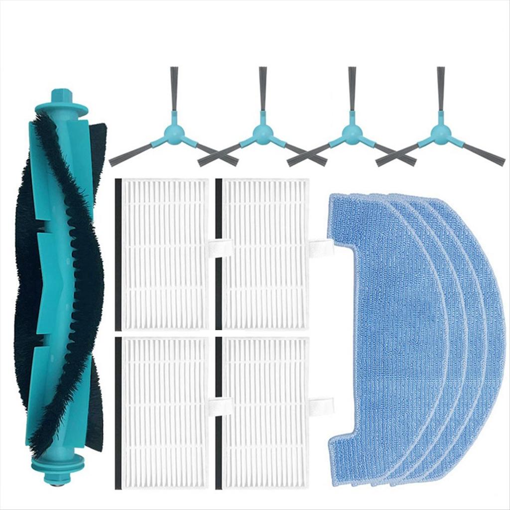 BHBL For Trouver E10, E20 / D10, T10 Lite Series Main Side Brush Filter Mop Cloth Parts