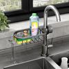 Kitchen Faucet Sink Storage Rack for Sponges, Rags, and Vegetables