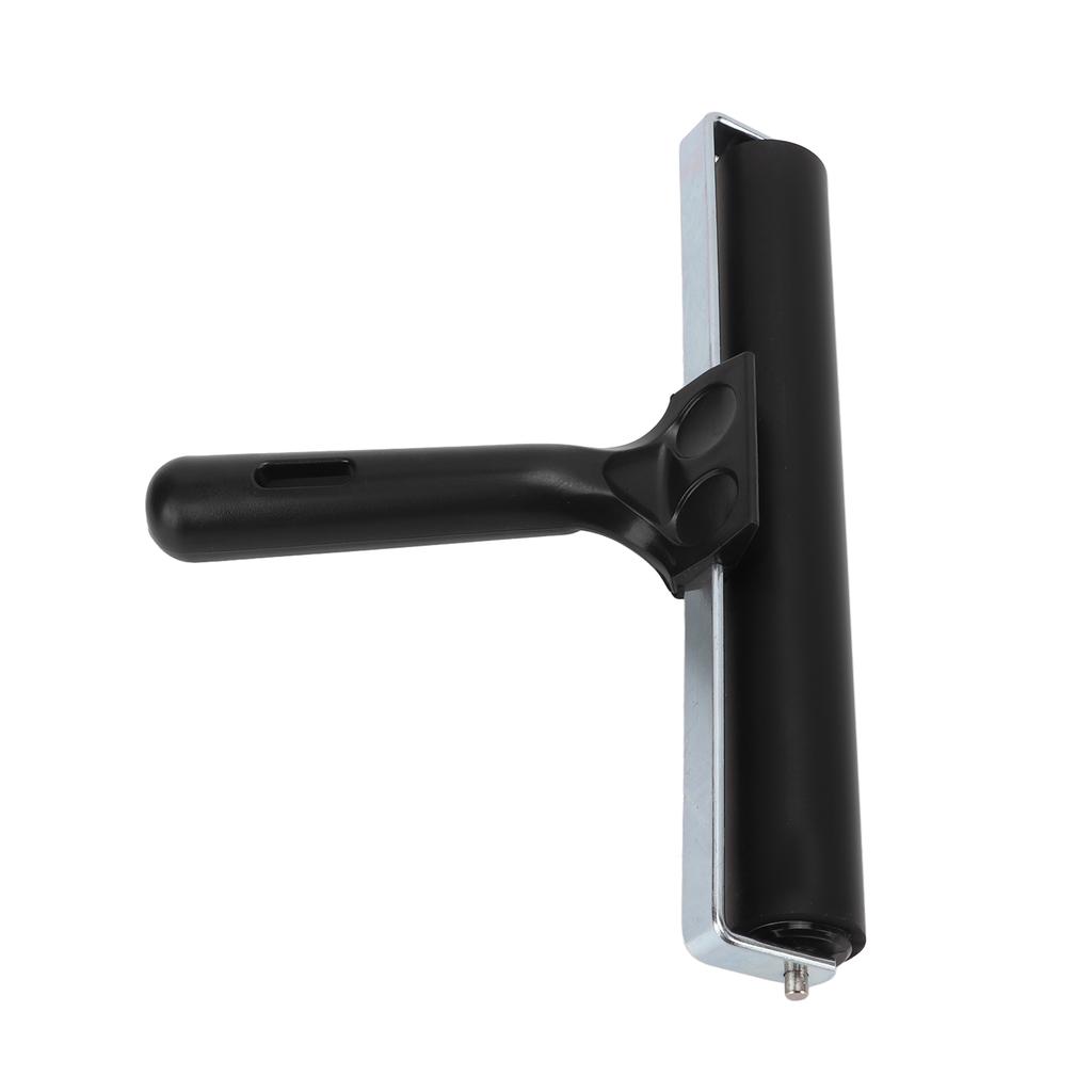 20cm Print Roller High Elasticity Rubber for Paint Art Craft Oil Painting Printmaking with Nonslip Plastic Handle