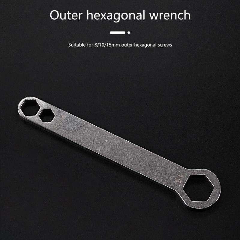 Multifunctional Bicycles Repair Tool Set Folded Easy Maintenances Wrenches Tool for Convenient Use