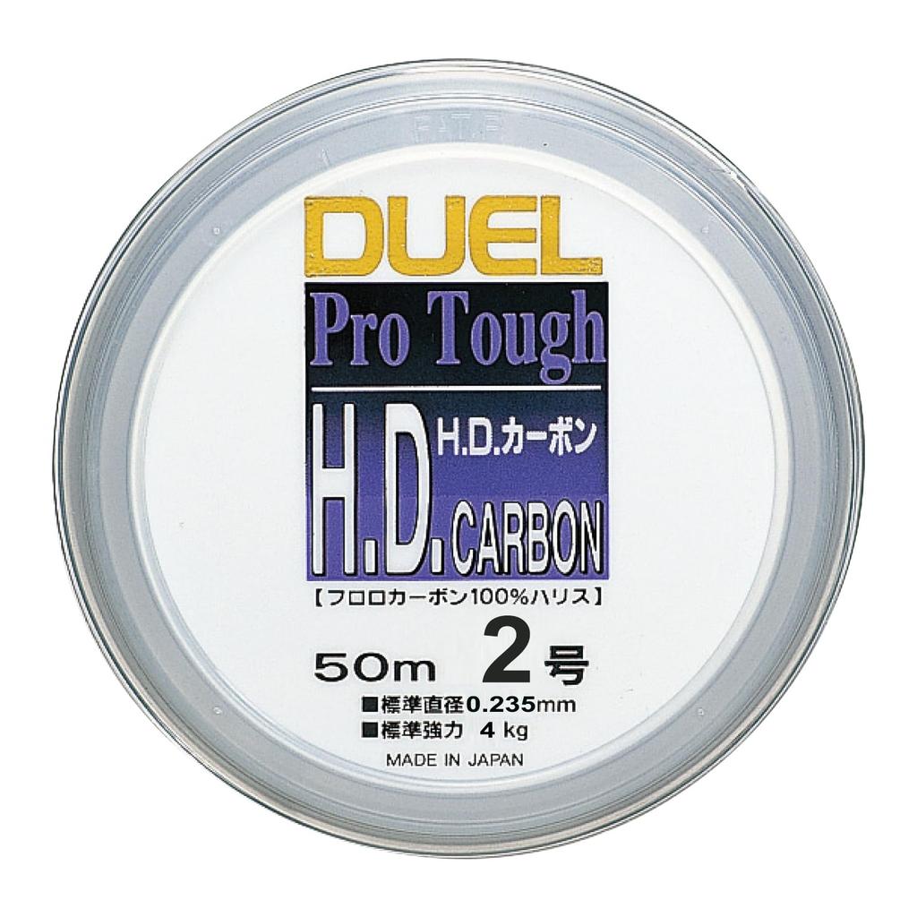 DUEL Fluorocarbon 8mm H810 H.D. Line, 50m, #2, Clear,