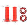 2Pcs Non-slip Motorcycle Rubber Handlebar Grips Fit SDG XR50 CRF70 PW80 KLX110 SSR YZF WRF KXF RMZ Dirt Bike Parts