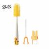 Container Cleaning Brush 5 in 1 Silicone Cup with Long Handle, Multifunctional Deep Kitchen Sink Accessory Brush, Non-slip Reusable Cleaner