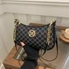 Chic Vintage French Inspired Crossbody Bag for Women Adjustable Detachable Strap Foldable Purse with Secure Zipper Travel Purse