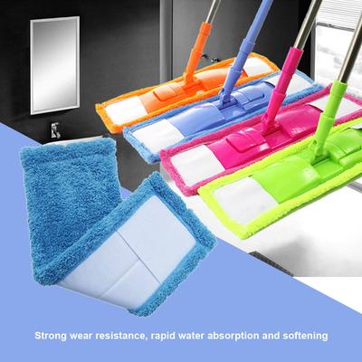 1/3Pcs Home Cleaning Mops Head Pad Coral Velet Refill Household Dust Mop Cloth Head Replace Floor Kitchen Living Room Clean Tool