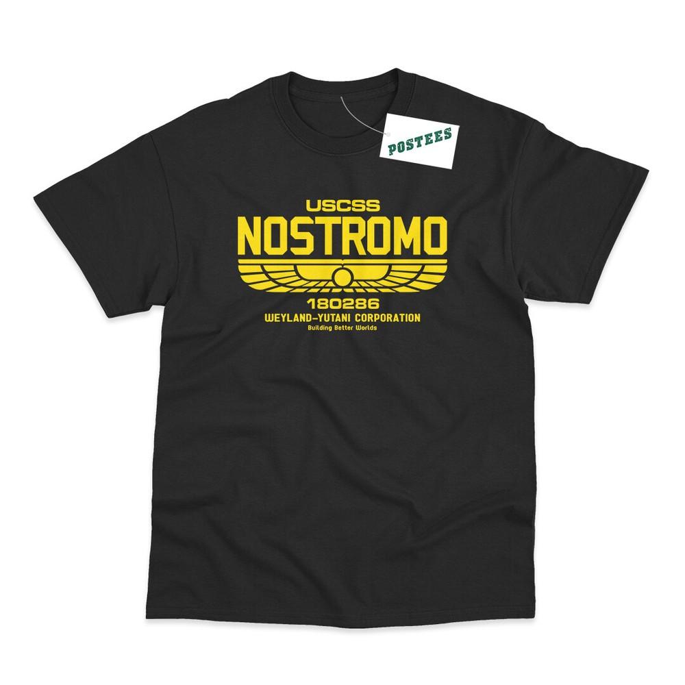 USCSS Nostromo Weyland Yutani Inspired by Alien Printed T-Shirt