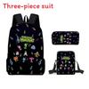 Singing My Monsters Childrens School Bag Three Piece Suit Suitable Gift For