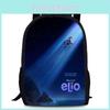 Elio Anime Cartoon Print Oxford Backpack Breathable School For Gift Students