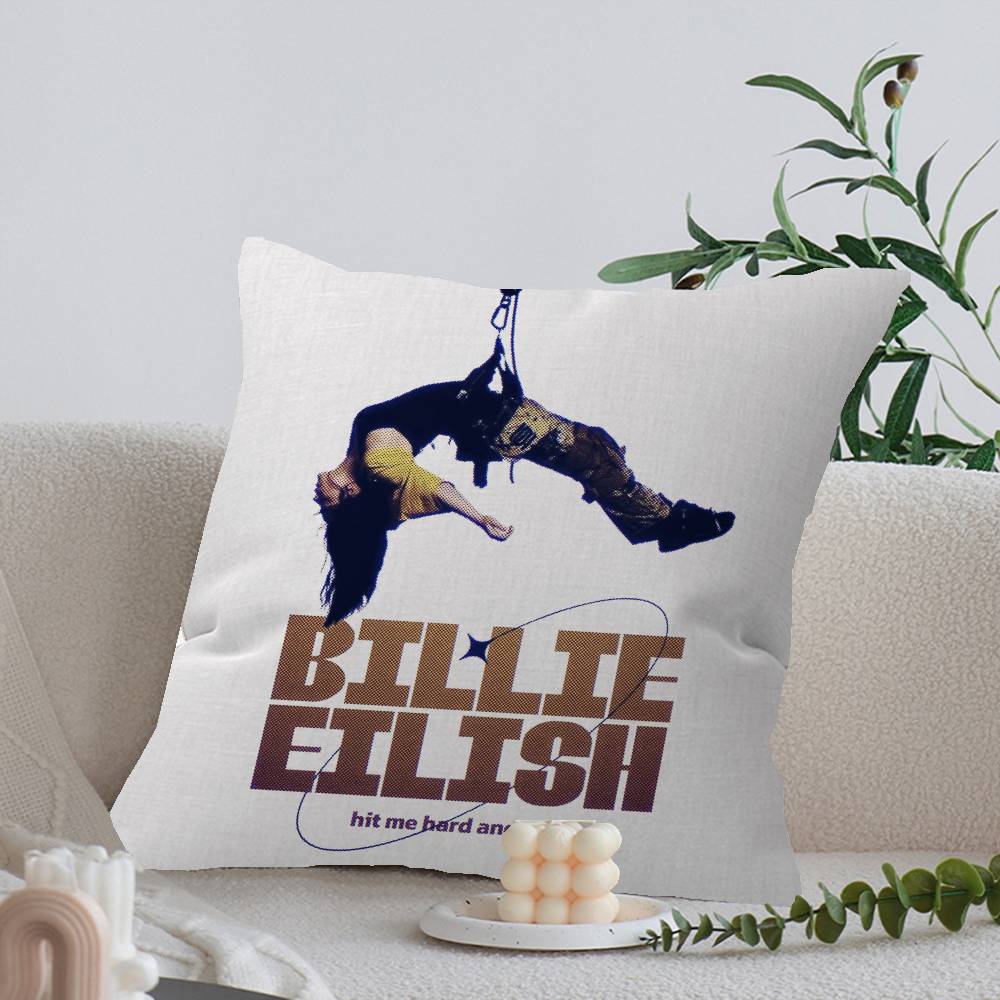 B-BillieS Singer E-EilishS Lucky Dragon pillow cover sofa cushion cover home room decoration children gift