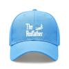 [Dad Hat Fishing] The Rodfather Print Polyester Adjustable Casual Outdoor Sports Baseball Cap For Men Women Father's Day Gift