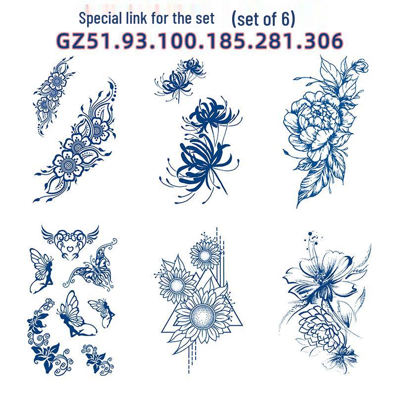 25th Anniversary Tattoo Sticker Set: Unique and Exclusive Designs