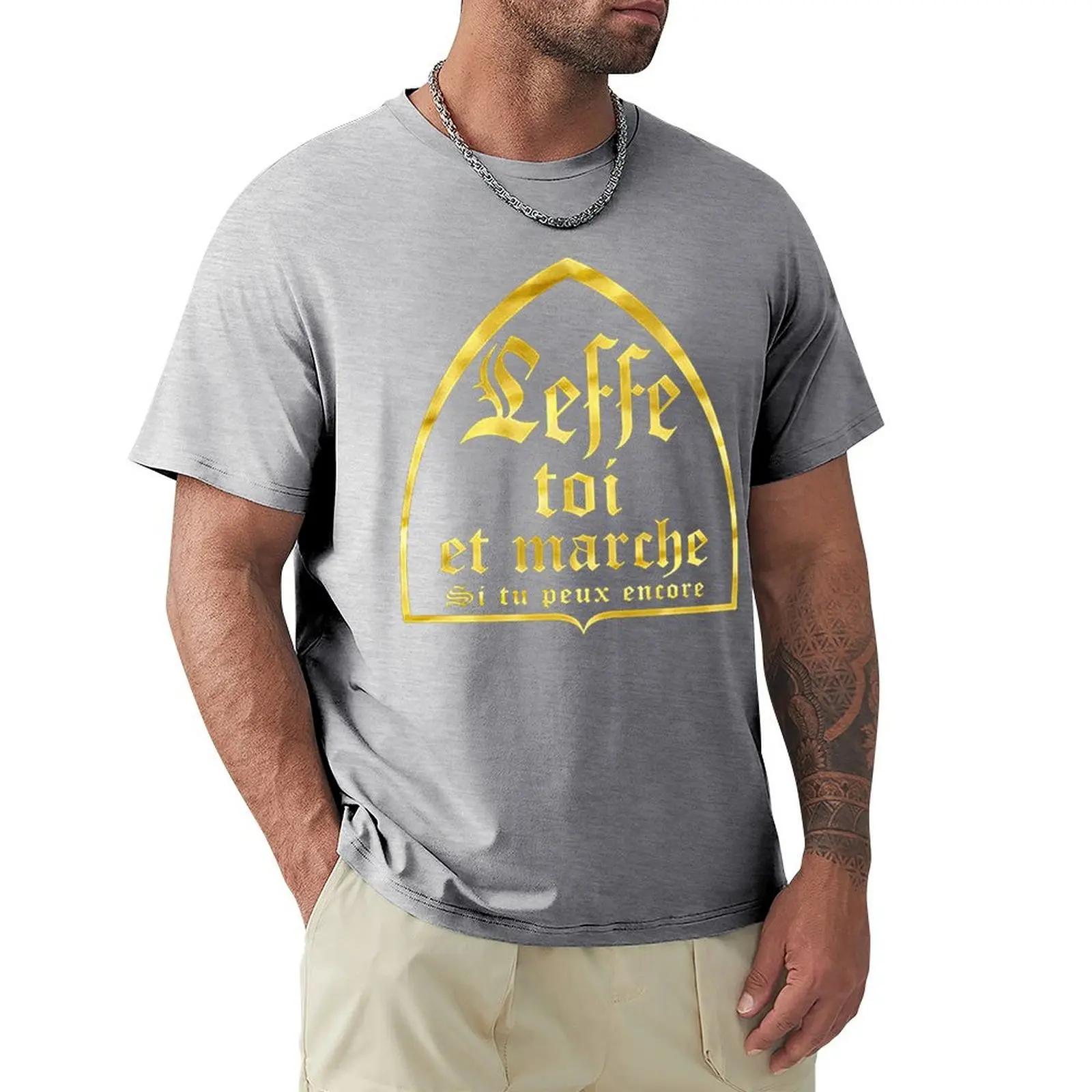 

Tee Shirt Leffe Toi Et Marche Humouristique Cadeau Ideal T Shirt Harajuku Short Sleeve T-shirt Cotton Graphics Tshirt Tops M