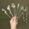 Women's Hair Needle Romantic Chinese Style Hair Accessory Alloy Jewelry Suitable for Daily Wear Gifts Girls Fashion Hairpin