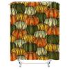 Tuniu Hand Drawn Pumpkin Pattern Shower Curtain Cute Fall Autumn Decor Kitchen Bathroom Decor