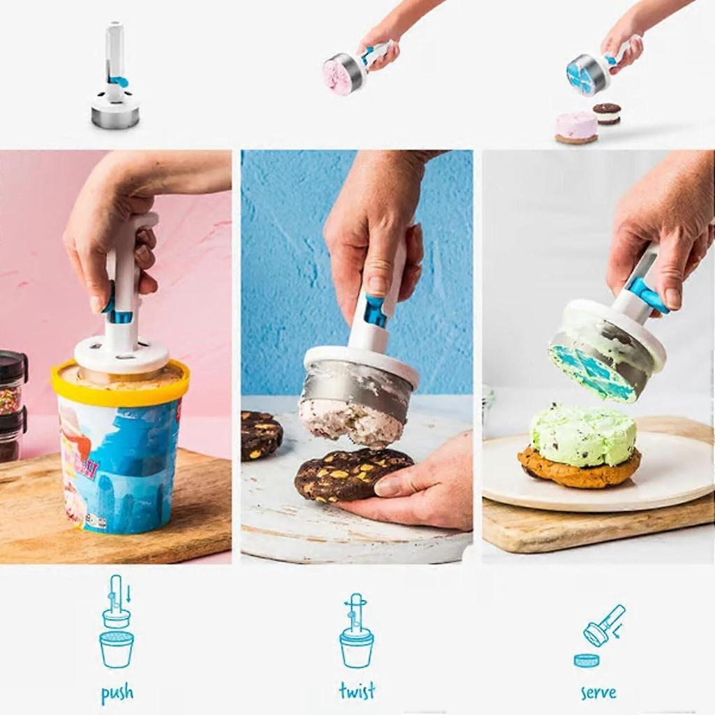 Freuqenci Einhand-Eiscreme-Sandwich-Ausstecher, Müheloser & Lustiger Leckerbissen-Hersteller