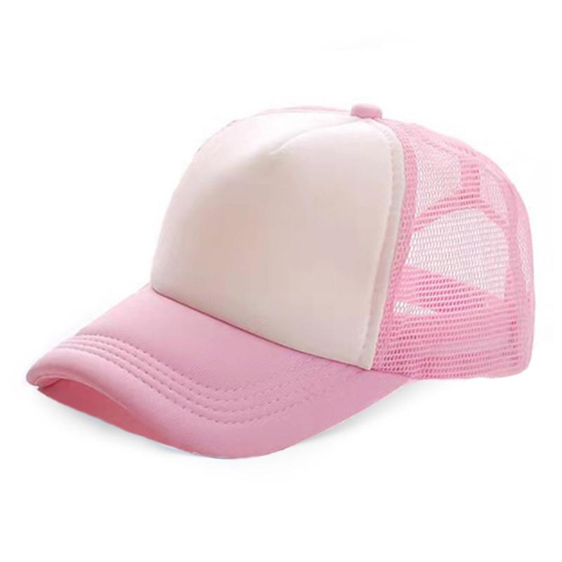 Lightweight Sponge Baseball Cap Summer Outdoor Sports Riding Skateboard Mesh Cap Simple Versatile Trucker Hat