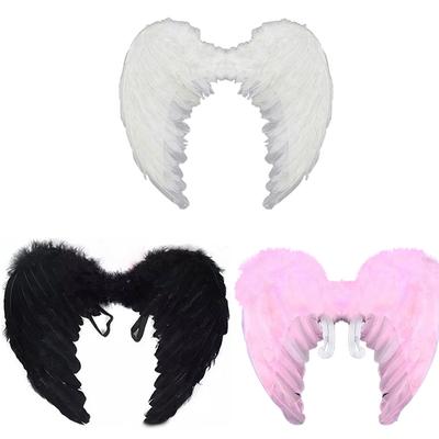 Creative Angel Wings Feather Cosplay Halloween Christmas Party Costumes Orna