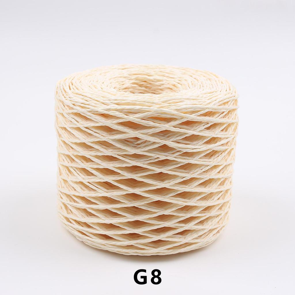 Raffia Paper Rope for DIY Crafts, Gift Packaging, and Straw Hat Weaving