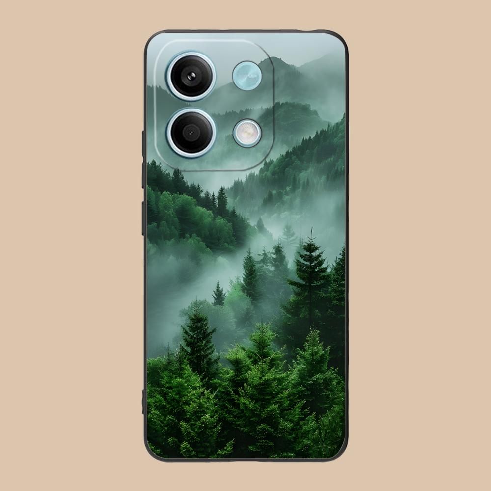Mountain Forest Mobile Phone Case for POCO F7 F6 F5 F4 F3 F2 Pro GT C75 C71 C65 C61 C40 Pro Ultra Colorful Printing Cover Cover