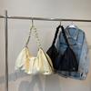 Casual Pleated Bag Women's Niche 2025 New Portable Shoulder Bag Simple Large Capacity Messenger Bag