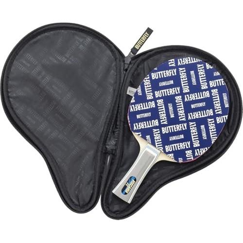 Butterfly Table Tennis Racket Case YT・Full Case Holds 1 Racket 63410 Silver