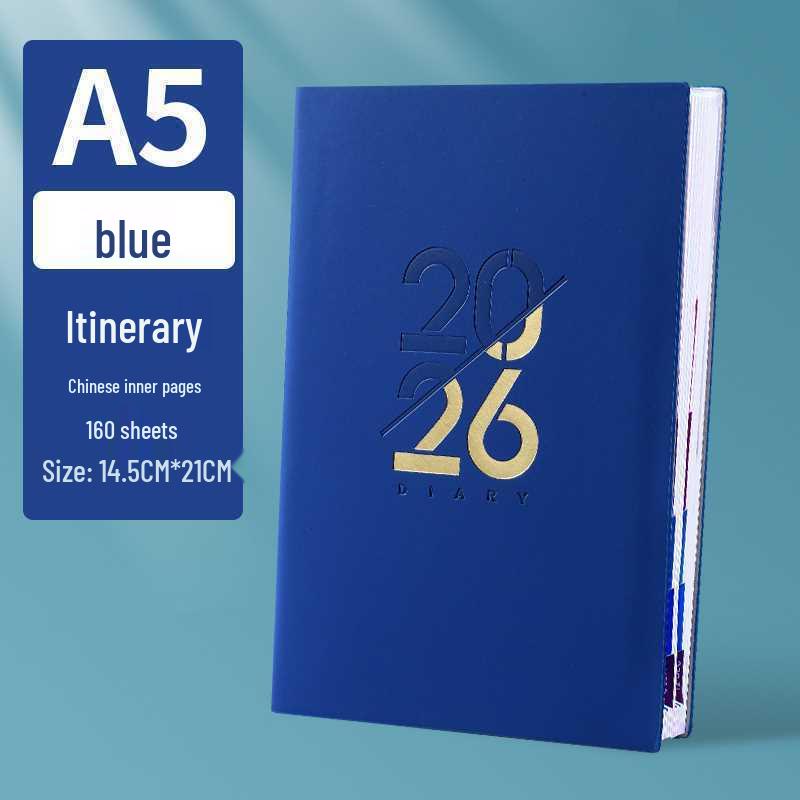 Year of the Horse 2026 Daily Planner with Pen Holder - 365-Day Office Diary