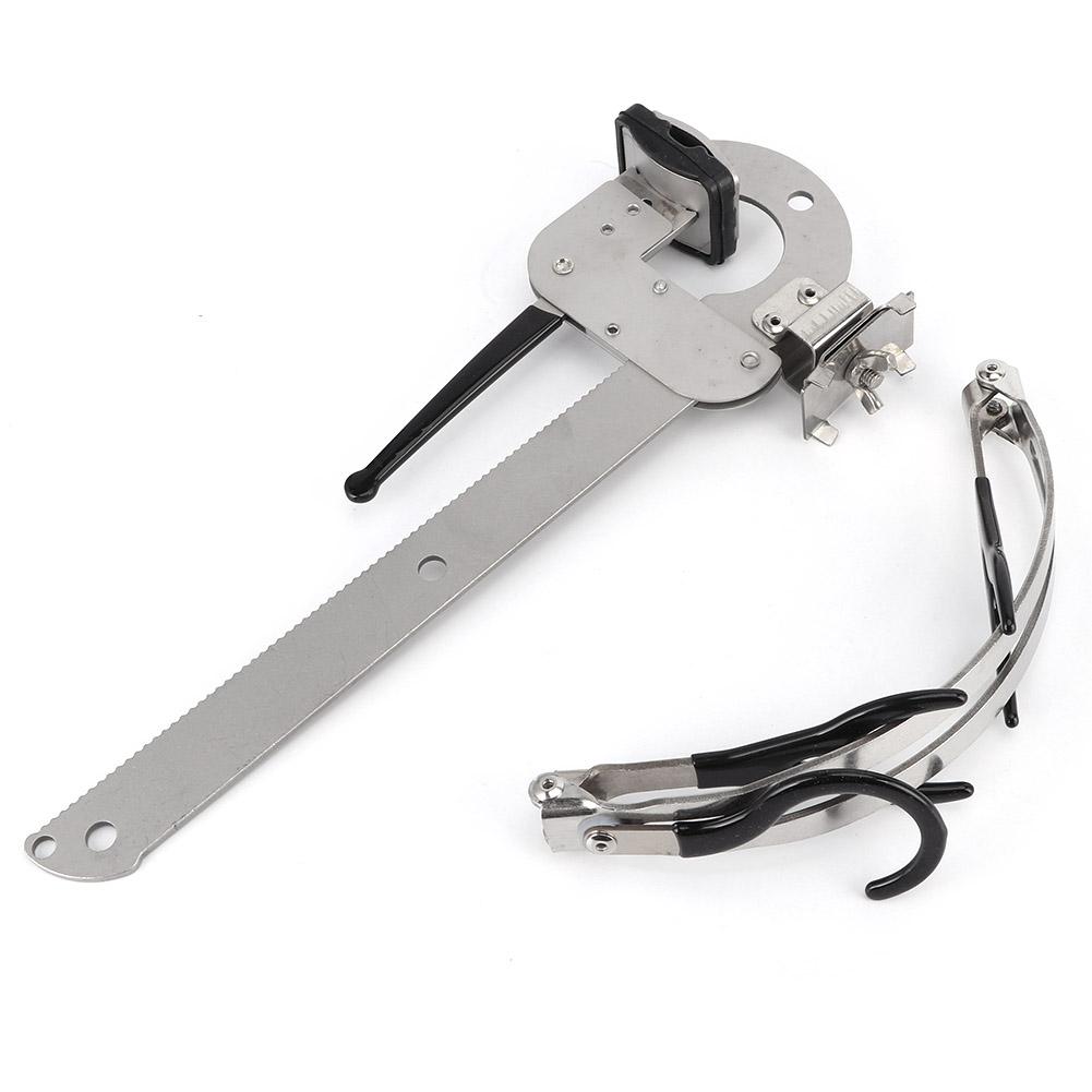 28086 Dual Purpose Ice Raft Bridge Fishing Folding Bracket Stainless Steel Stand TackleL