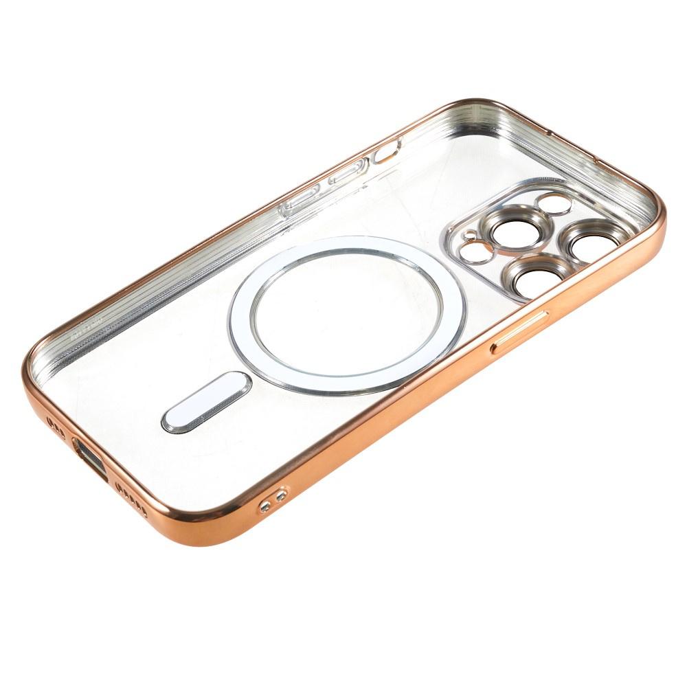 iPhone 14 Pro Case, Electro MagSafe, Gold + Screen Protector