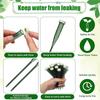 Floral Water Tubes 6 Inch(150 Pcs) With Rubber Caps- Perfect For Flower Arrangement Projects